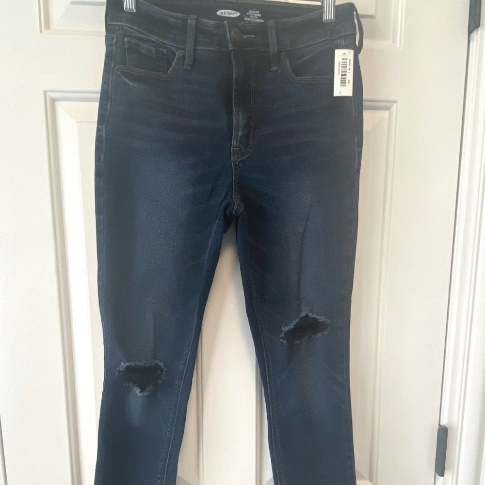 Rockstar Super Skinny High Rise Jeans - Size 4
